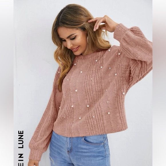 SHEIN Sweaters - SHEIN Pearl sweater